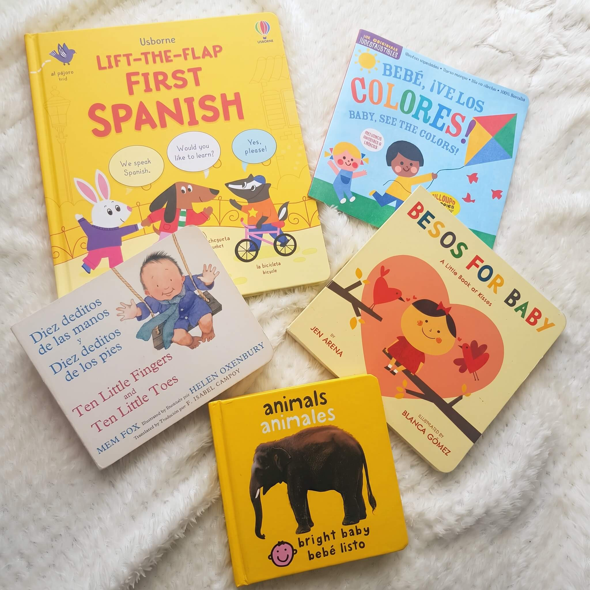 Best bilingual Spanish books for babies